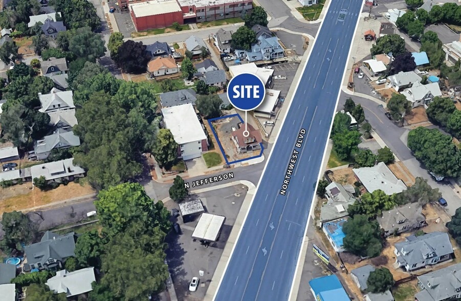 2011 N Jefferson St, Spokane, WA for sale - Site Plan - Image 3 of 4