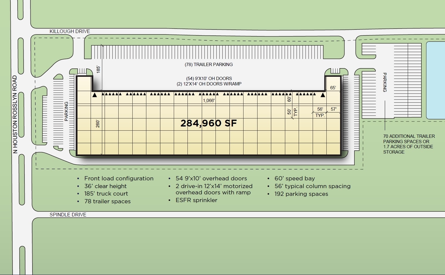 11891 N Houston Rosslyn Rd, Houston, TX for lease Site Plan- Image 1 of 1