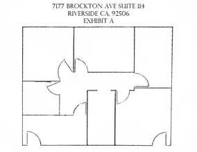 7177 Brockton Ave, Riverside, CA for lease Floor Plan- Image 1 of 1