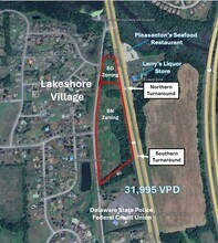 N Dupont Hwy, Dover, DE - AERIAL map view