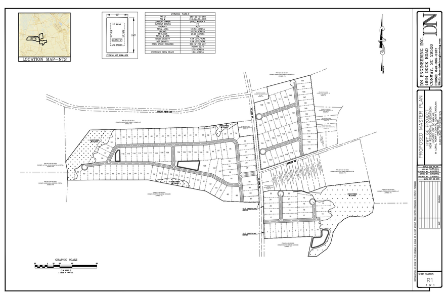 4985 Highway 66, Loris, SC for sale - Site Plan - Image 1 of 2