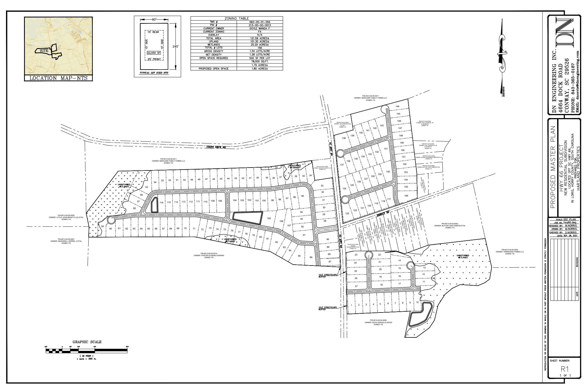 4985 Highway 66, Loris, SC for sale Site Plan- Image 1 of 3