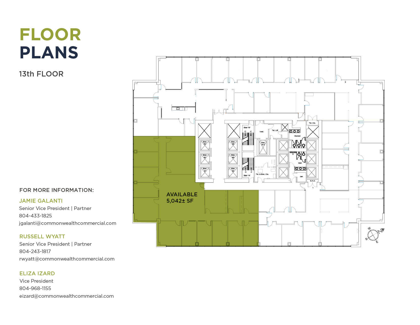 919 E Main St, Richmond, VA for lease Floor Plan- Image 1 of 1