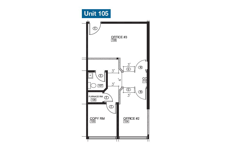 8594 Granville St, Vancouver, BC for lease Floor Plan- Image 1 of 1