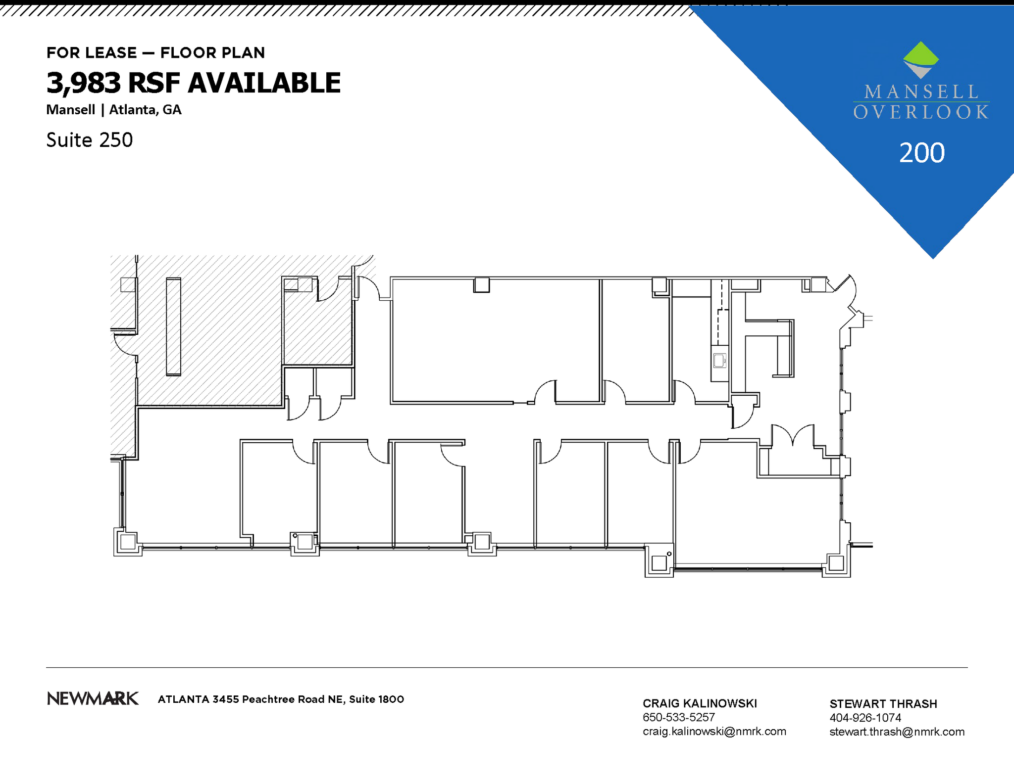 200 Mansell Ct E, Roswell, GA for lease Floor Plan- Image 1 of 1