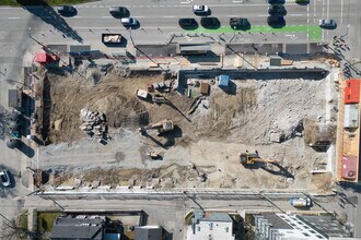 5740 Cambie St, Vancouver, BC - Aerial  map view