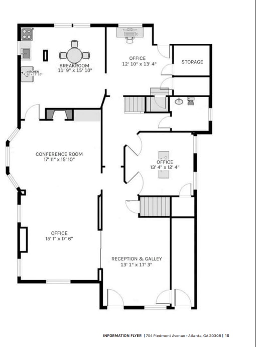 754 Piedmont Ave, Atlanta, GA for lease Floor Plan- Image 1 of 1