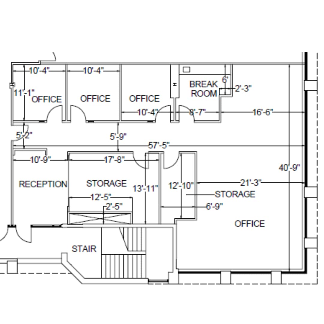1395 S Marietta Pky SE, Marietta, GA for lease Floor Plan- Image 1 of 1