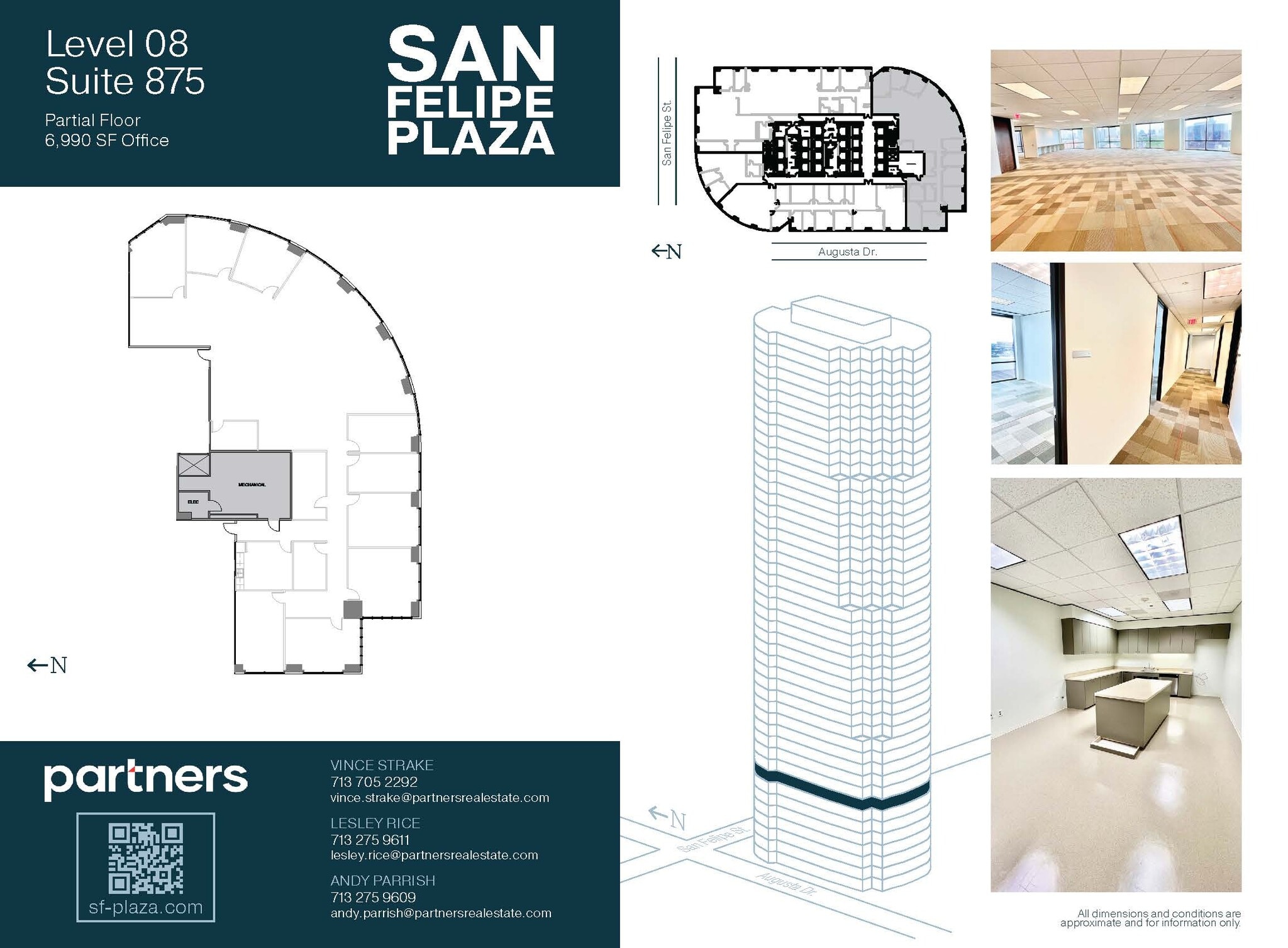 5847 San Felipe St, Houston, TX for lease Floor Plan- Image 1 of 2