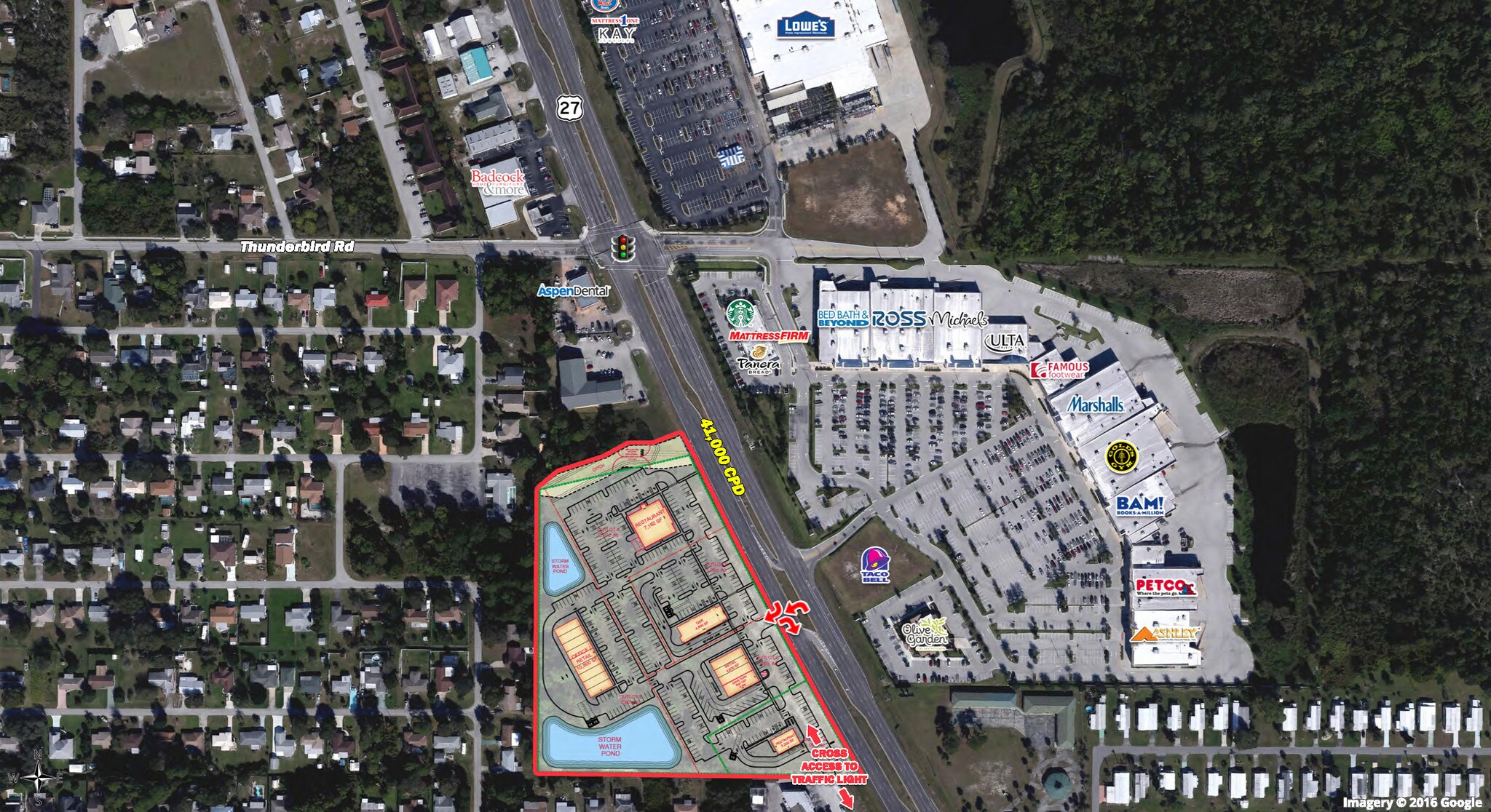 US 27, Sebring, FL for sale Aerial- Image 1 of 1