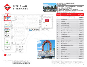 2 E Washington St, Petaluma, CA for lease Site Plan- Image 2 of 2