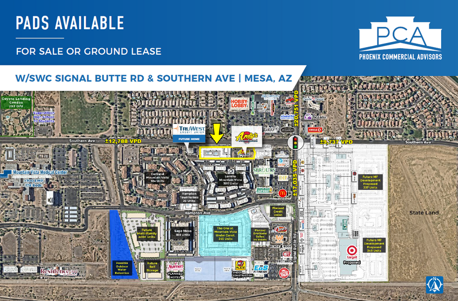 Signal Butte Rd & Southern Ave, Mesa, AZ for lease - Building Photo - Image 2 of 4