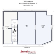 8970 Courthouse Rd, Spotsylvania, VA for lease Floor Plan- Image 2 of 3
