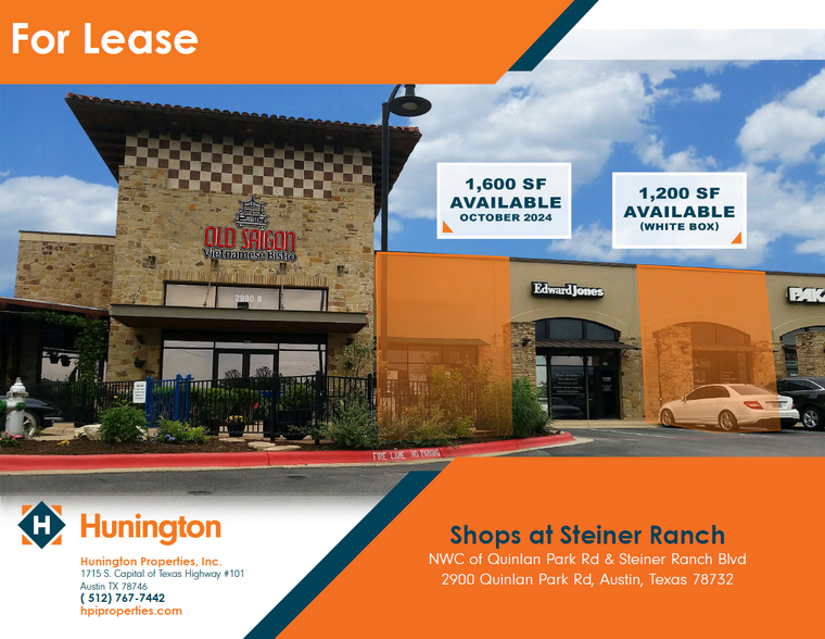 2800 N Quinlan Park Rd, Austin, TX for lease - Building Photo - Image 1 of 1