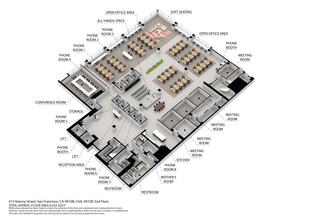 500 Pine St, San Francisco, CA for lease Floor Plan- Image 1 of 8