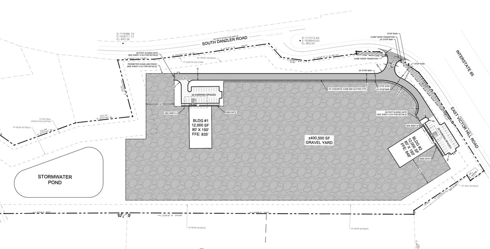1341 S Danzler Rd, Duncan, SC for lease - Site Plan - Image 3 of 3
