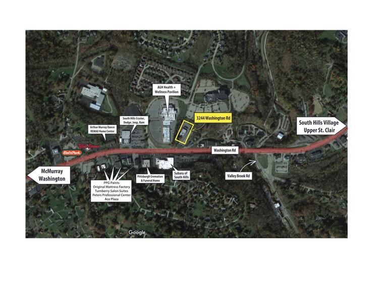 3244 Washington Rd, Mcmurray, PA for lease - Site Plan - Image 3 of 3