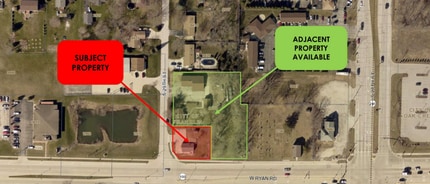 2820 W Ryan Rd, Franklin, WI - AERIAL  map view