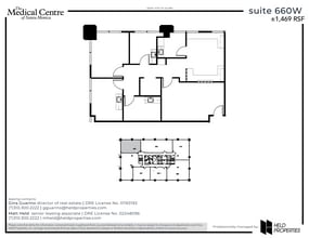2001 Santa Monica Blvd, Santa Monica, CA for lease Floor Plan- Image 1 of 9