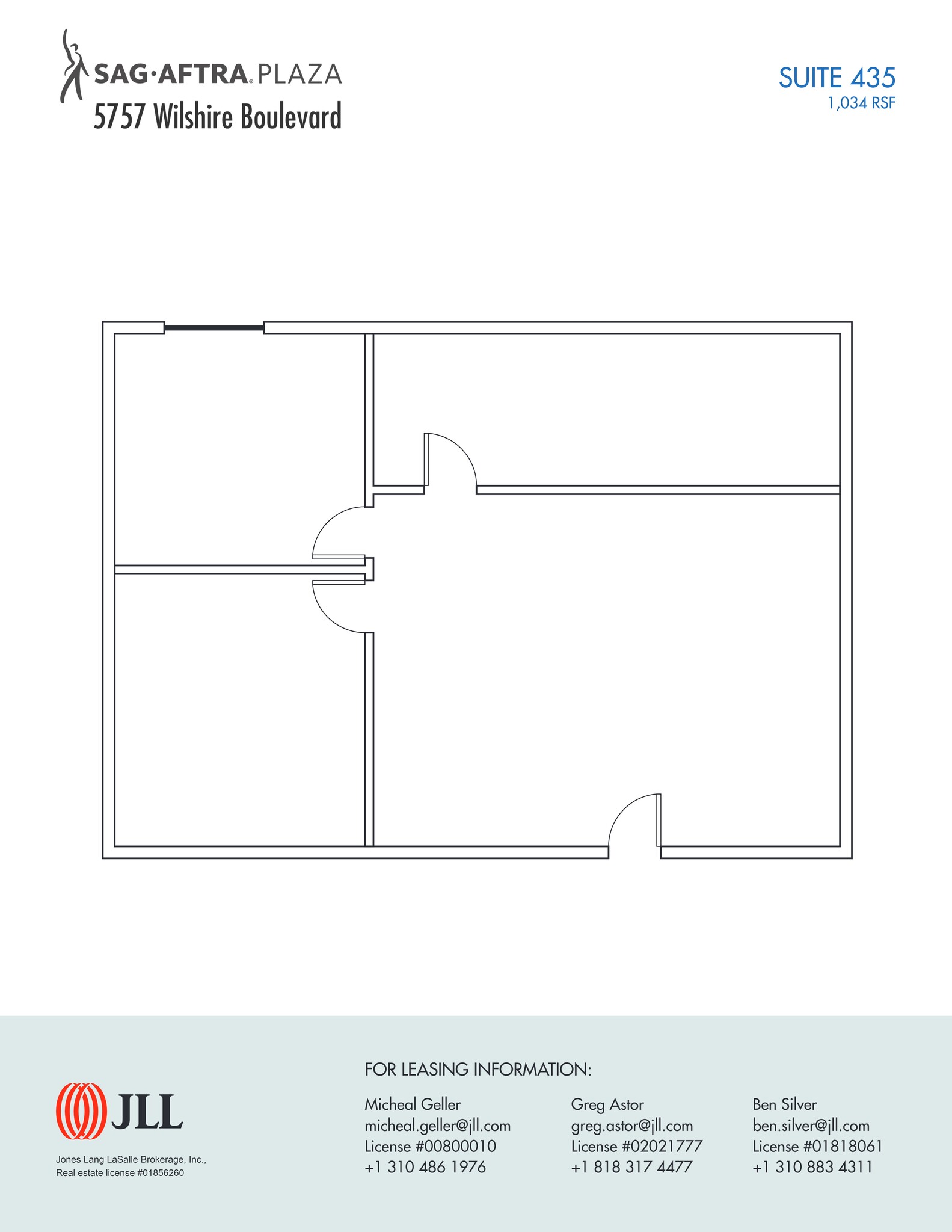 5757 Wilshire Blvd, Los Angeles, CA for lease Site Plan- Image 1 of 1