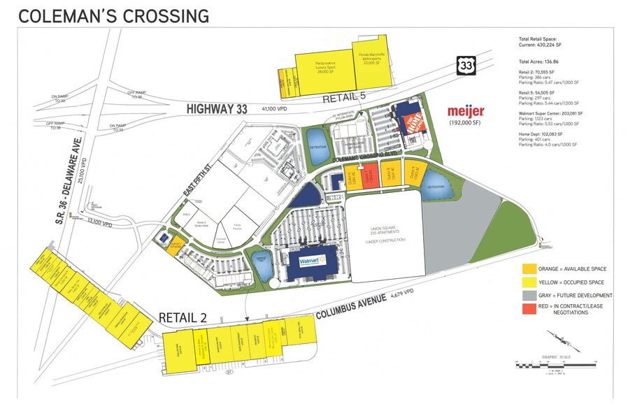 Coleman's Crossing Outlots portfolio of 4 properties for sale on LoopNet.com - Site Plan - Image 2 of 3