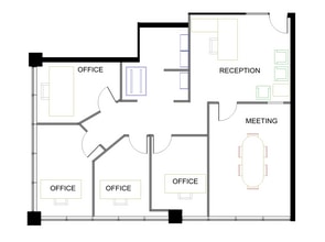 595 Howe St, Vancouver, BC for lease Floor Plan- Image 1 of 2