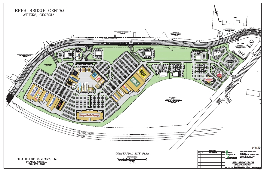 1791 Oconee Connector, Athens, GA for sale - Site Plan - Image 1 of 1