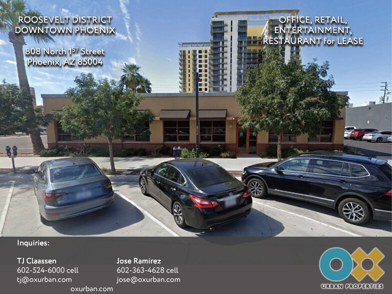 808 N 1st St, Phoenix, AZ for lease - Building Photo - Image 1 of 17
