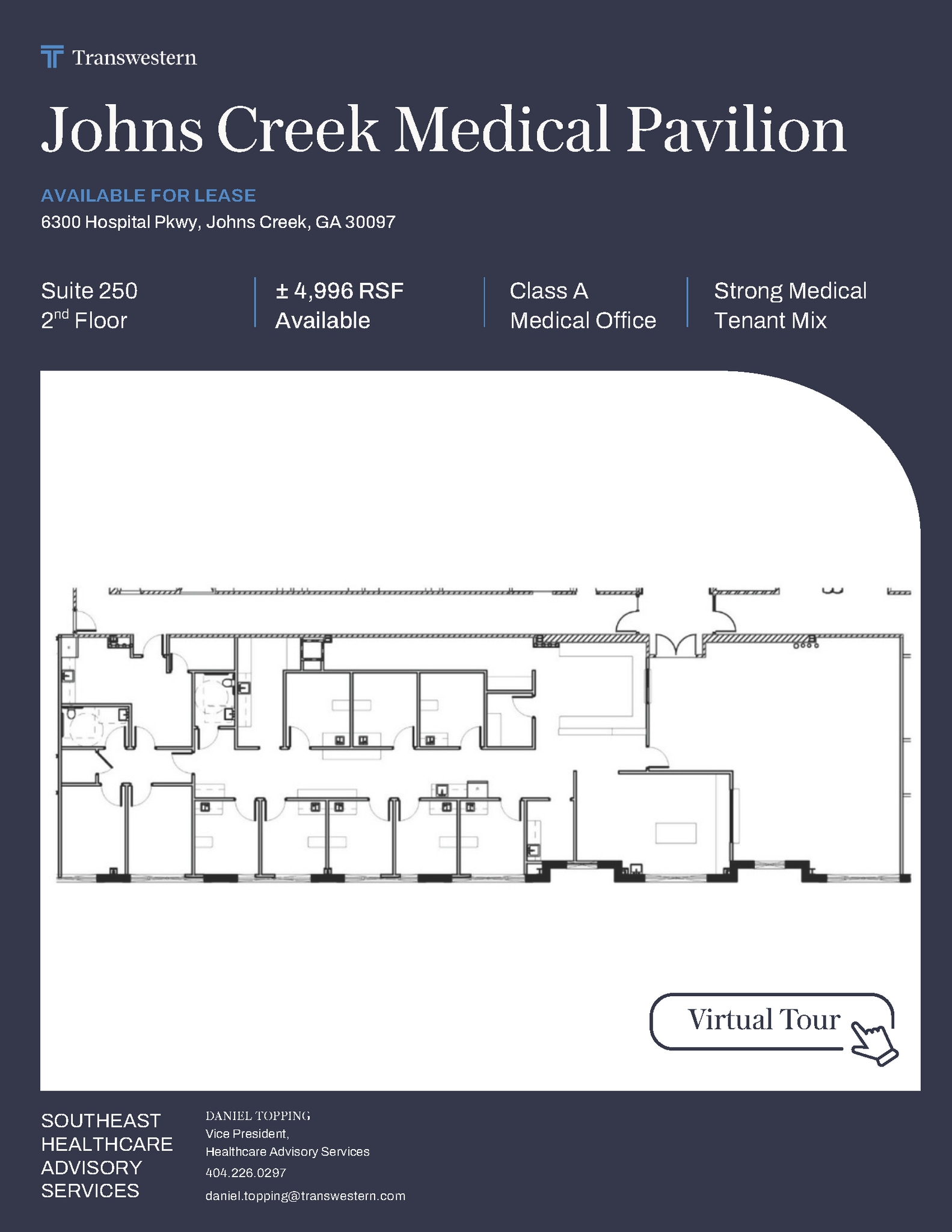6300 Hospital Pky, Johns Creek, GA for lease Floor Plan- Image 1 of 6