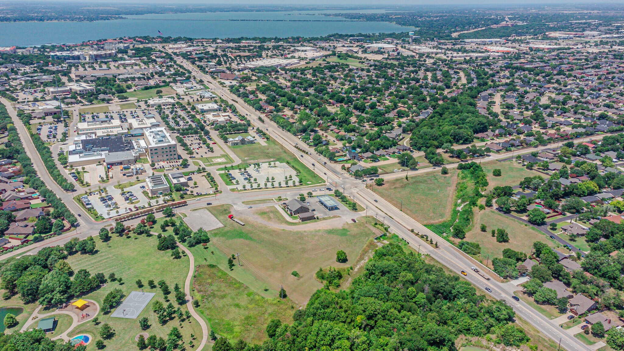 Horizon Rd, Rockwall, TX for sale Aerial- Image 1 of 10