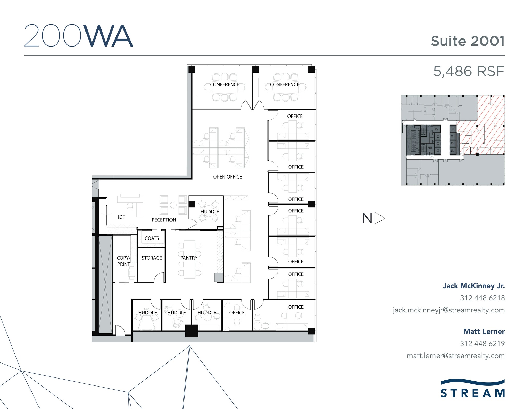 200 W Adams St, Chicago, IL for lease Site Plan- Image 1 of 10