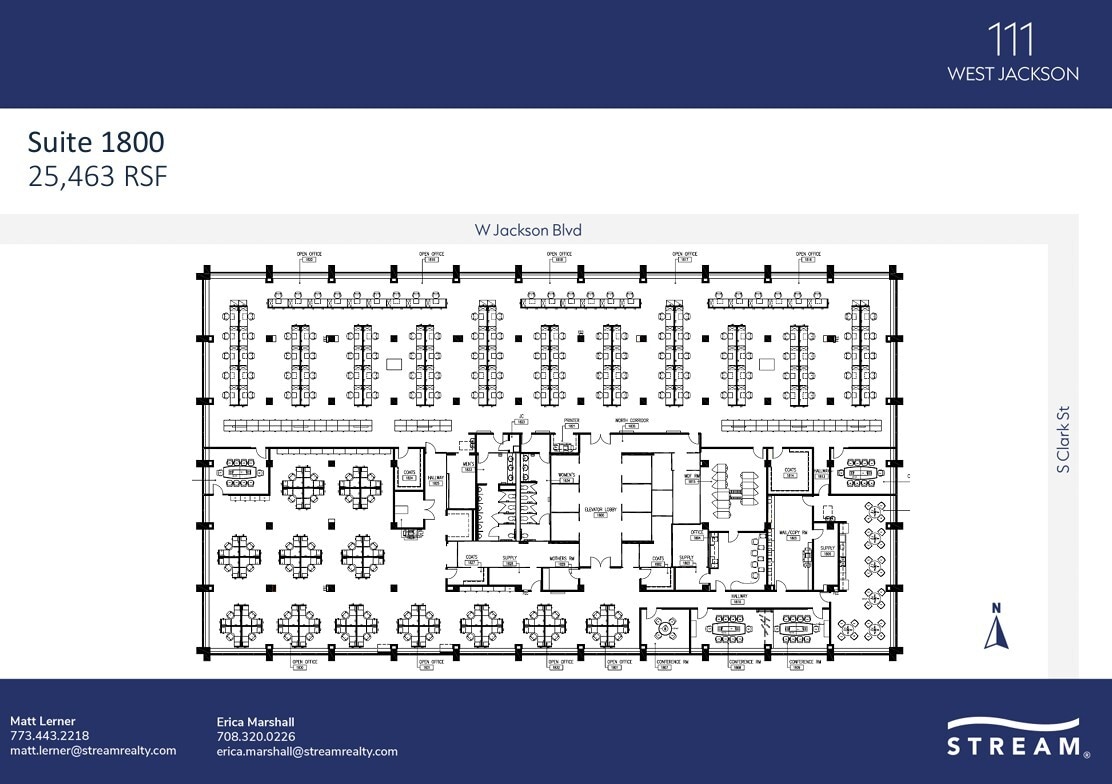 111 W Jackson Blvd, Chicago, IL for lease Floor Plan- Image 1 of 1