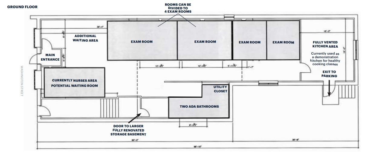 85 Washington St, Morristown, NJ for lease Floor Plan- Image 1 of 1
