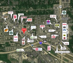 28625 Northwestern Hwy, Southfield, MI - aerial  map view - Image1