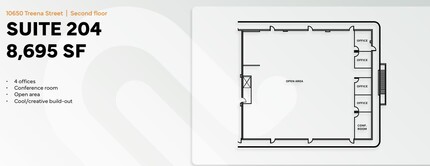 10680 Treena St, San Diego, CA for lease Floor Plan- Image 1 of 1