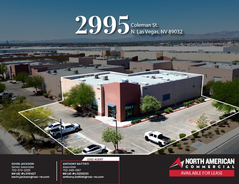2995 Coleman St, North Las Vegas, NV for lease - Building Photo - Image 1 of 9