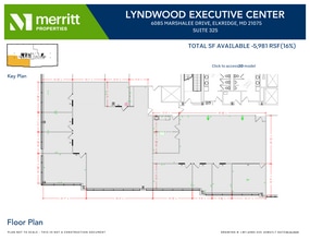 6095 Marshalee Dr, Elkridge, MD for lease Floor Plan- Image 1 of 1