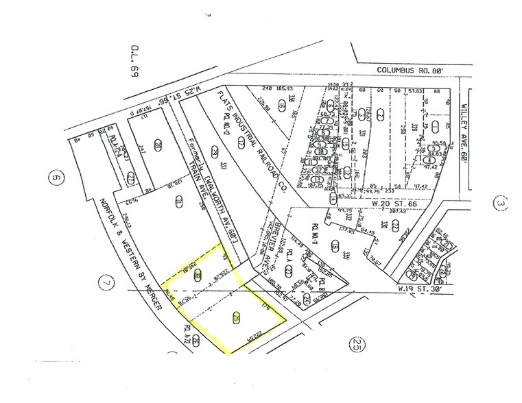 1901 Train Ave, Cleveland, OH for sale - Site Plan - Image 1 of 1