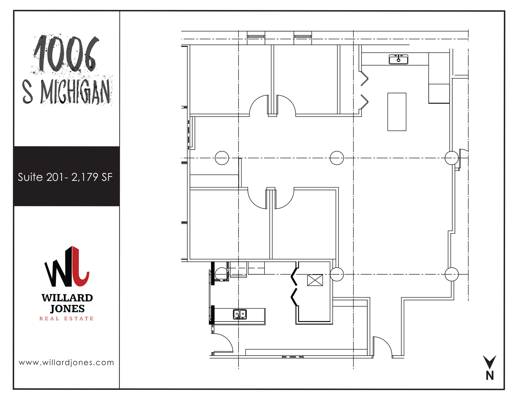 1006 S Michigan Ave, Chicago, IL for lease Floor Plan- Image 1 of 1