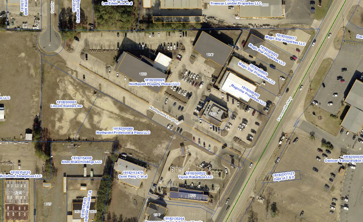 1821 Northpointe Ln, Ruston, LA for sale Aerial- Image 1 of 1