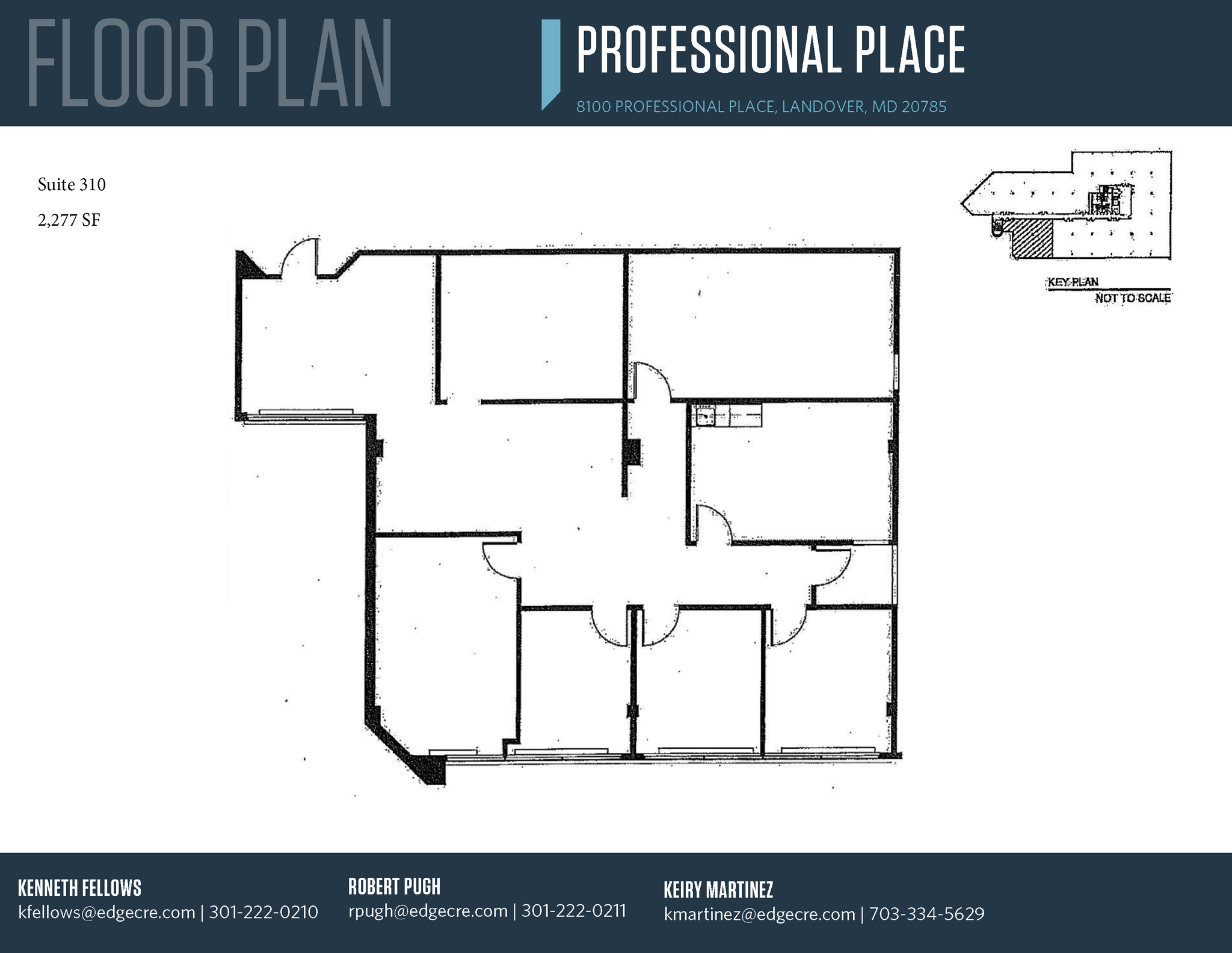 8100 Professional Pl, Landover, MD for lease Floor Plan- Image 1 of 1