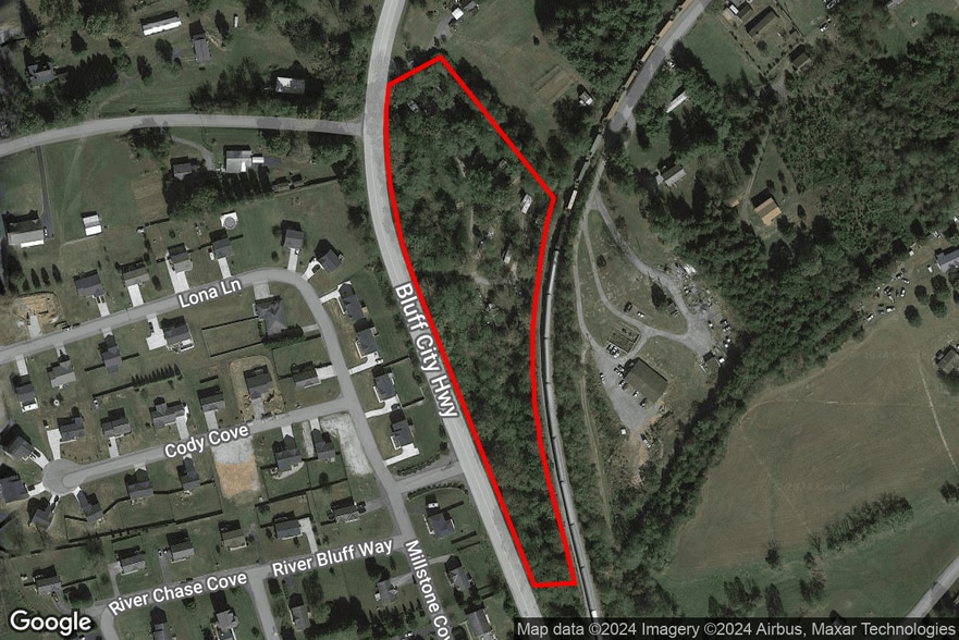 4573 Bluff City Hwy, Bluff City, TN for sale - Aerial - Image 2 of 4