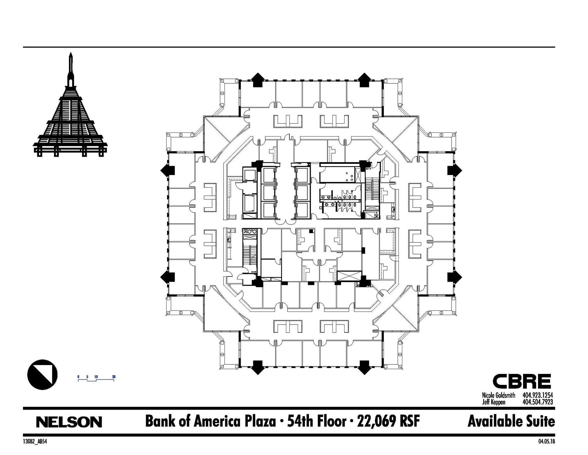 600 Peachtree St NE, Atlanta, GA for lease Floor Plan- Image 1 of 1