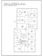 316 F St NE, Washington, DC for lease Floor Plan- Image 1 of 1