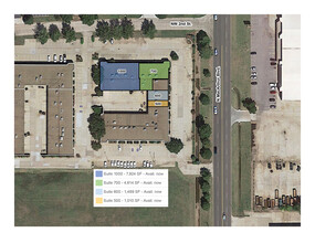 6100 NW 2nd St, Oklahoma City, OK for lease Aerial- Image 2 of 2