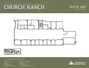 10170 Church Ranch Way, Westminster, CO for lease Floor Plan- Image 1 of 2