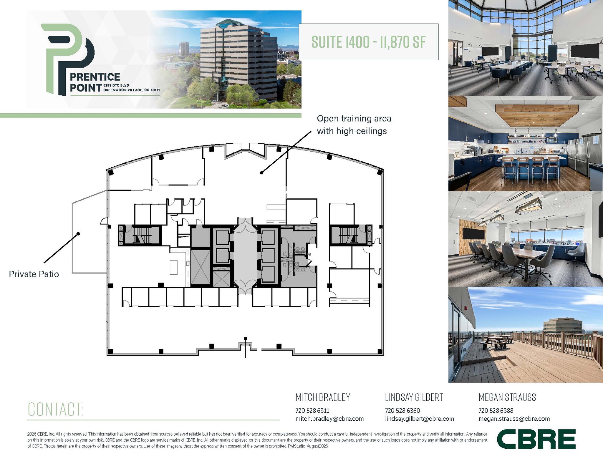 5299 Dtc Blvd, Greenwood Village, CO for lease Floor Plan- Image 1 of 1