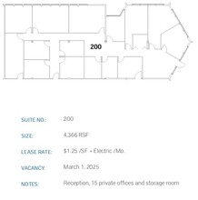 8825 Aero Dr, San Diego, CA for lease Floor Plan- Image 1 of 1