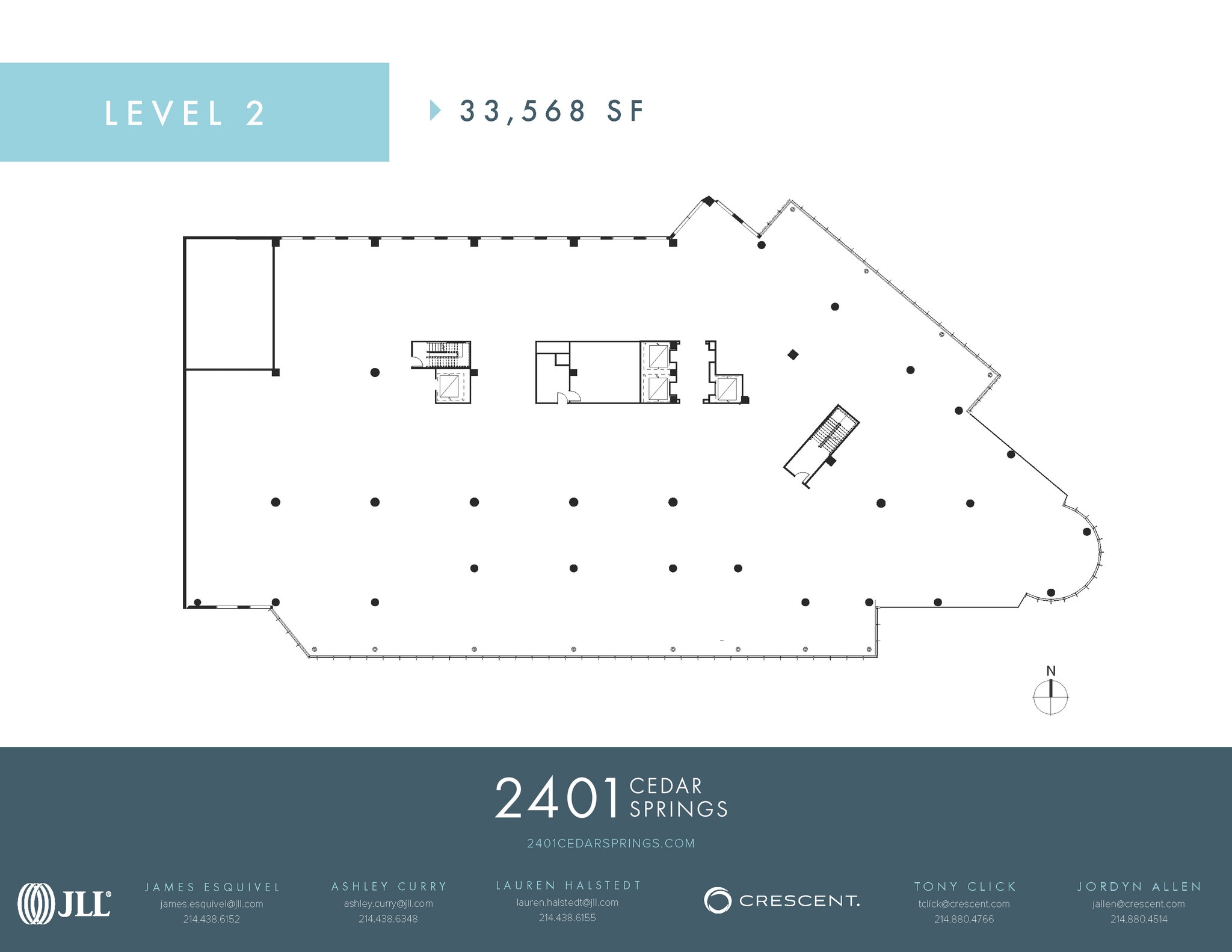 2401 Cedar Springs Rd, Dallas, TX for lease Floor Plan- Image 1 of 3