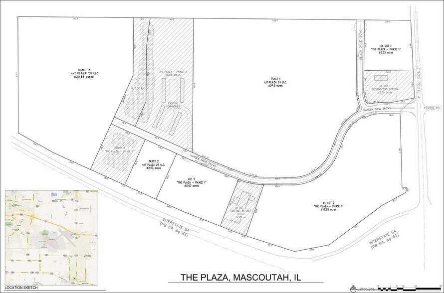 9233 State Route 4, Mascoutah, IL for sale - Site Plan - Image 2 of 2